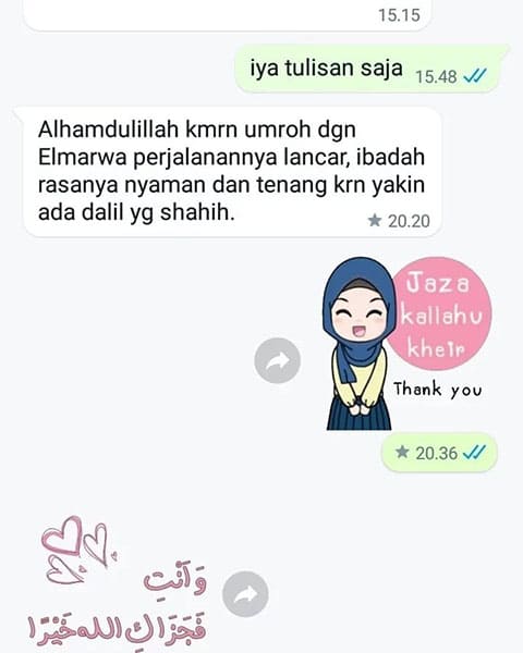 Testimoni Umroh El Marwa