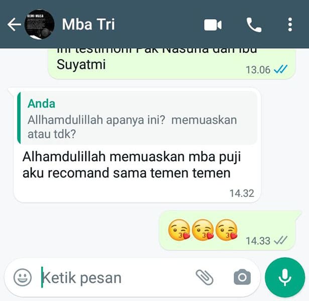 Testimoni Umroh El Marwa